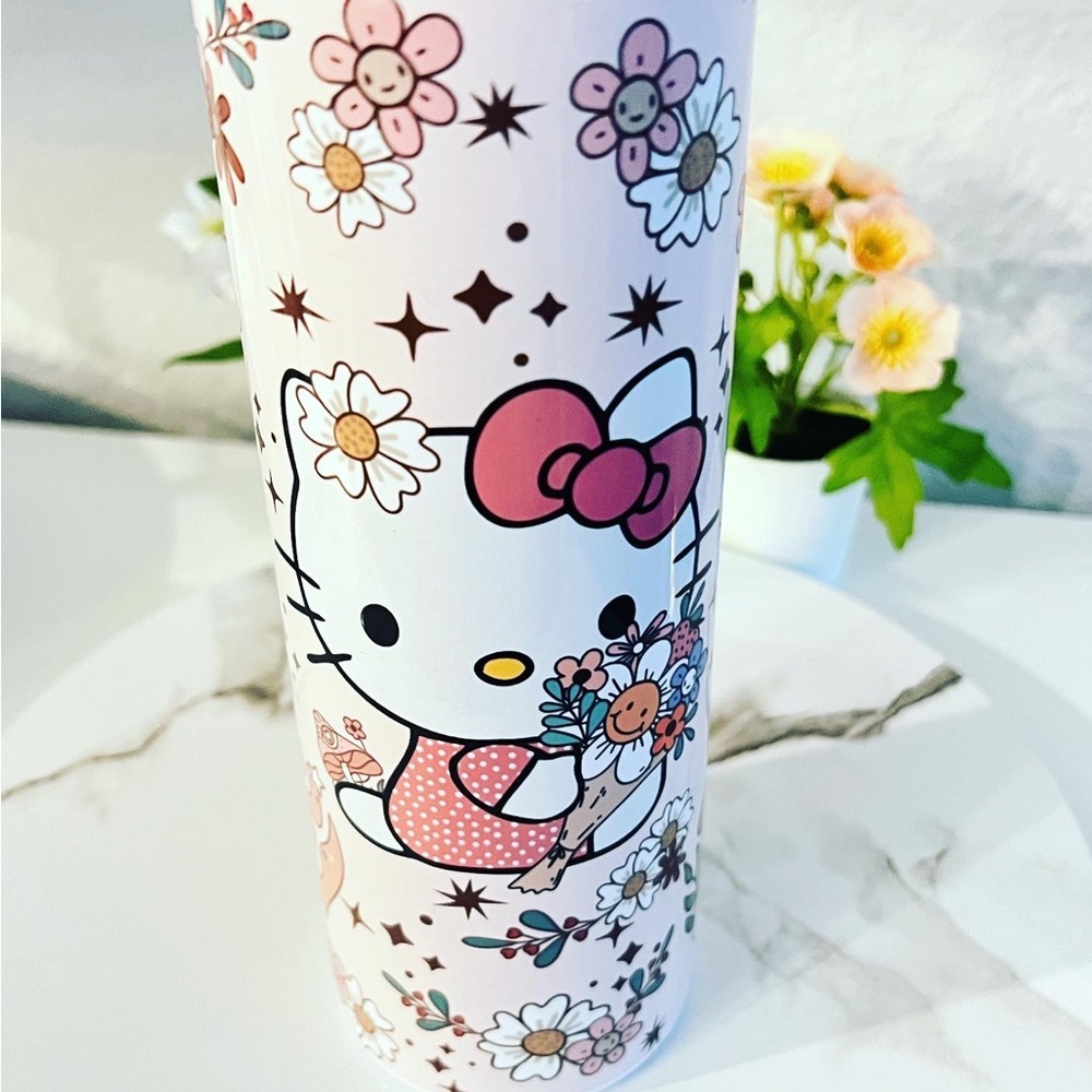 Hello Kitty Spring skinny insulated tumbler